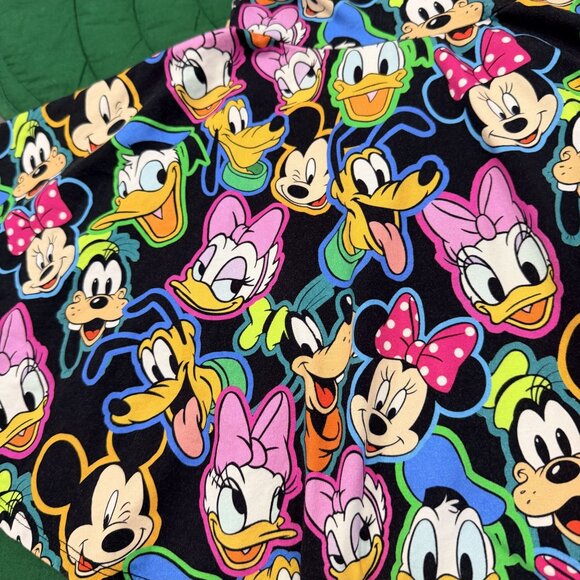 Wild Rich Kids Girls 5/6 Disney Characters Short Sleeve Twirl Dress - Picture 4 of 4